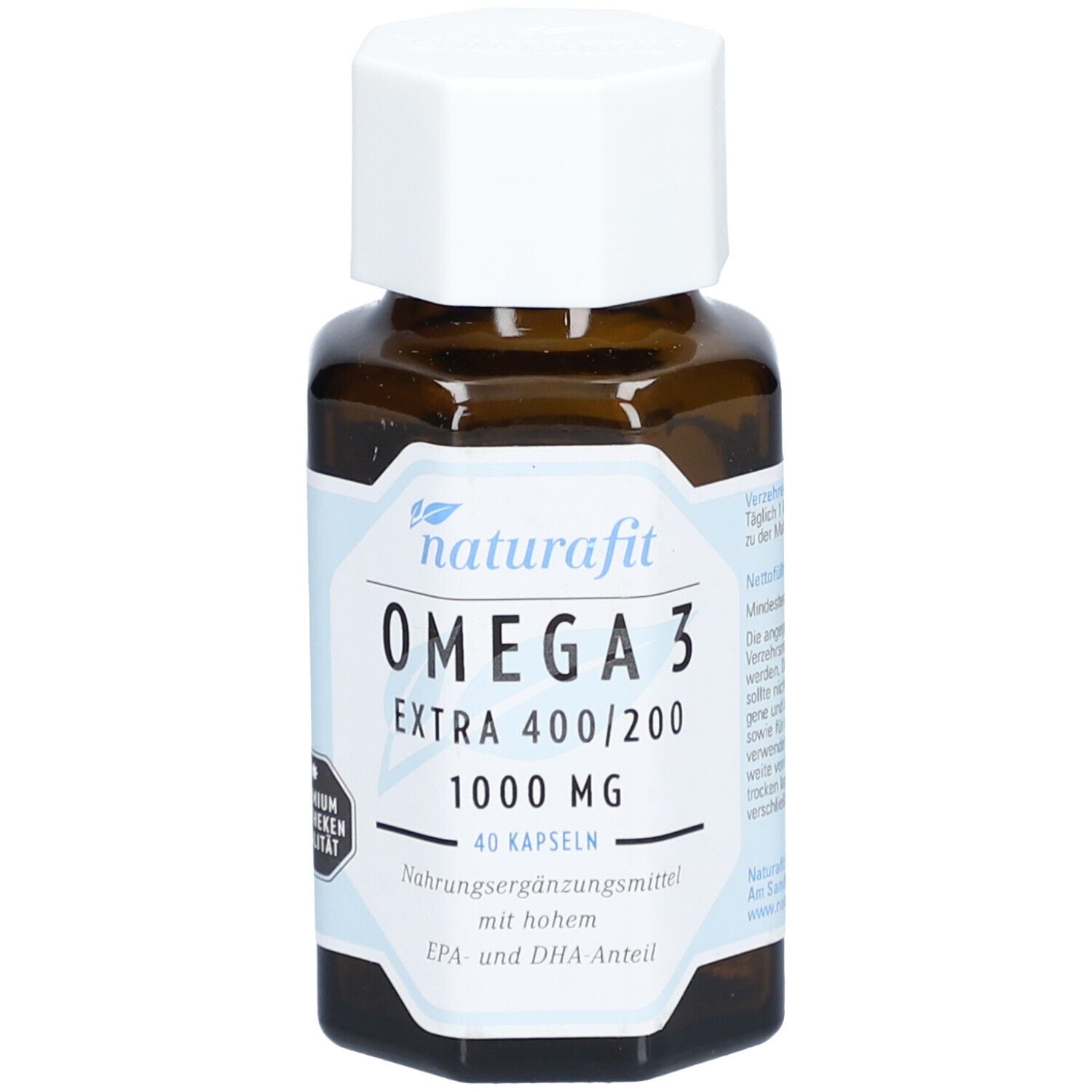 naturafit Oméga 3 Extra 400/200 1000 mg