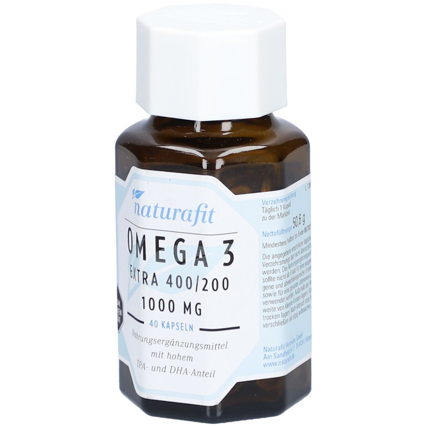 naturafit Oméga 3 Extra 400/200 1000 mg