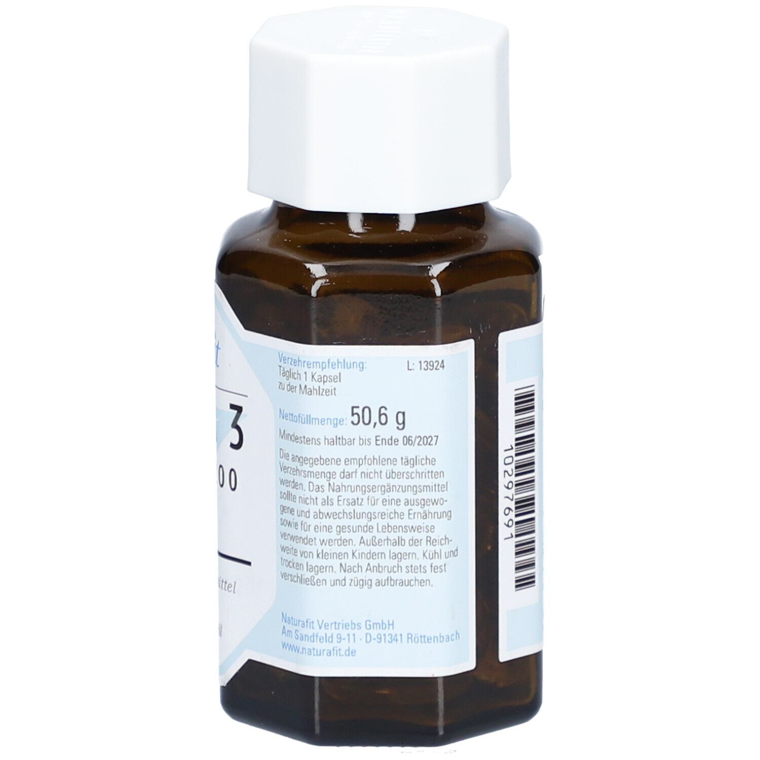 naturafit Oméga 3 Extra 400/200 1000 mg