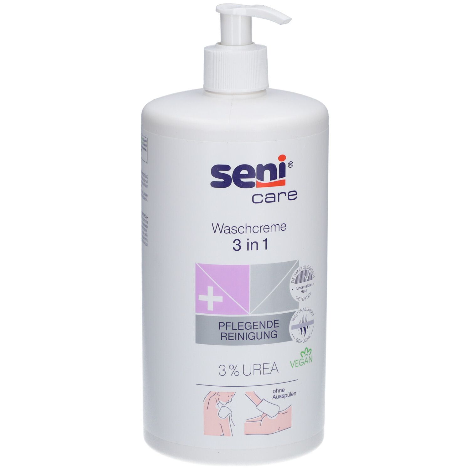 SENI CARE Waschcreme 3 in 1 Urea