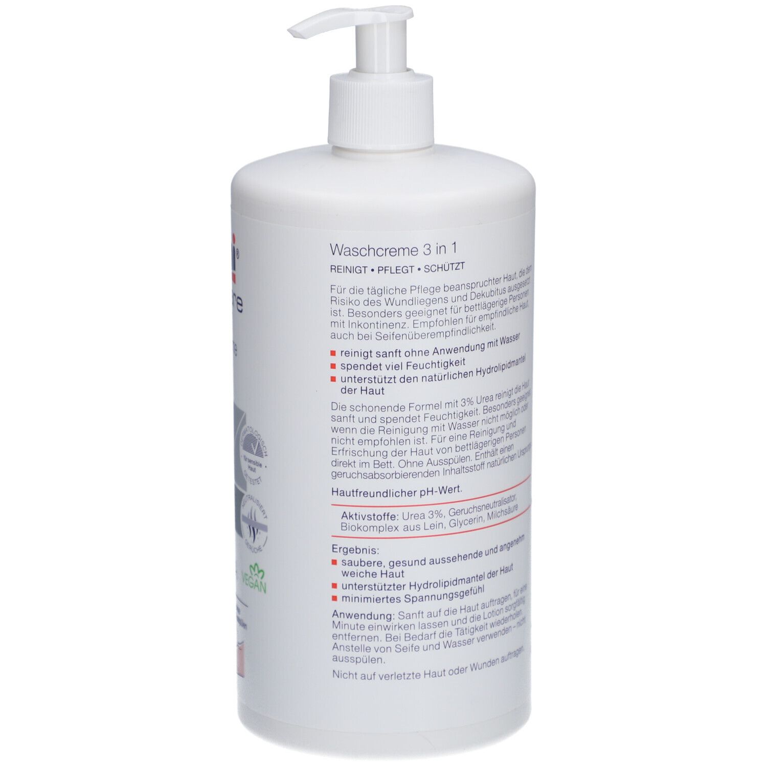 SENI CARE Waschcreme 3 in 1 Urea