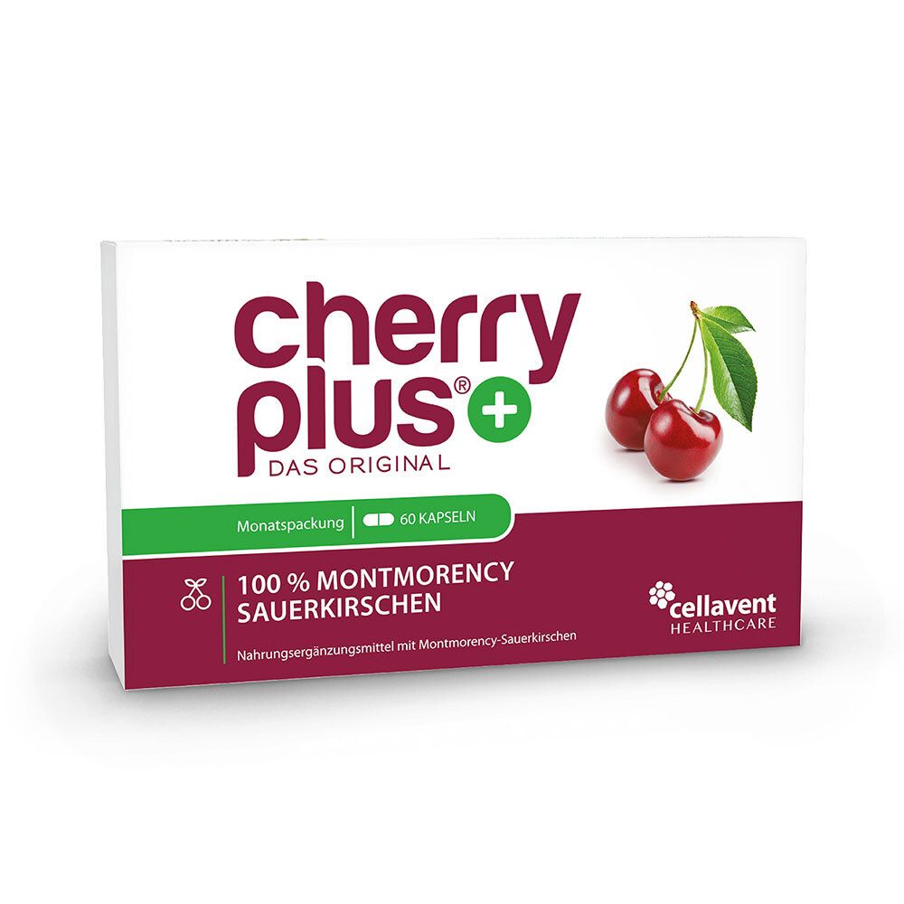 CHERRY PLUS® - Capsules de cerises acides Montmorency 60 pc(s