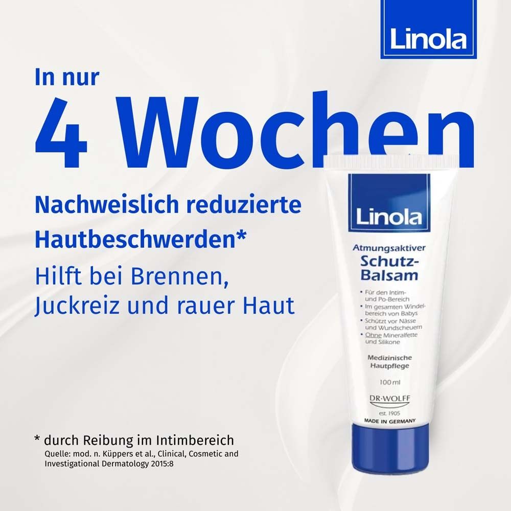 Linola Schutz-Balsam - Wundschutzcreme bei Hautwolf oder gereizter Haut