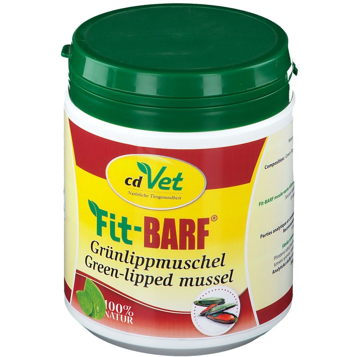 cd Vet Fit-BARF® Moule verte pour chiens et chats