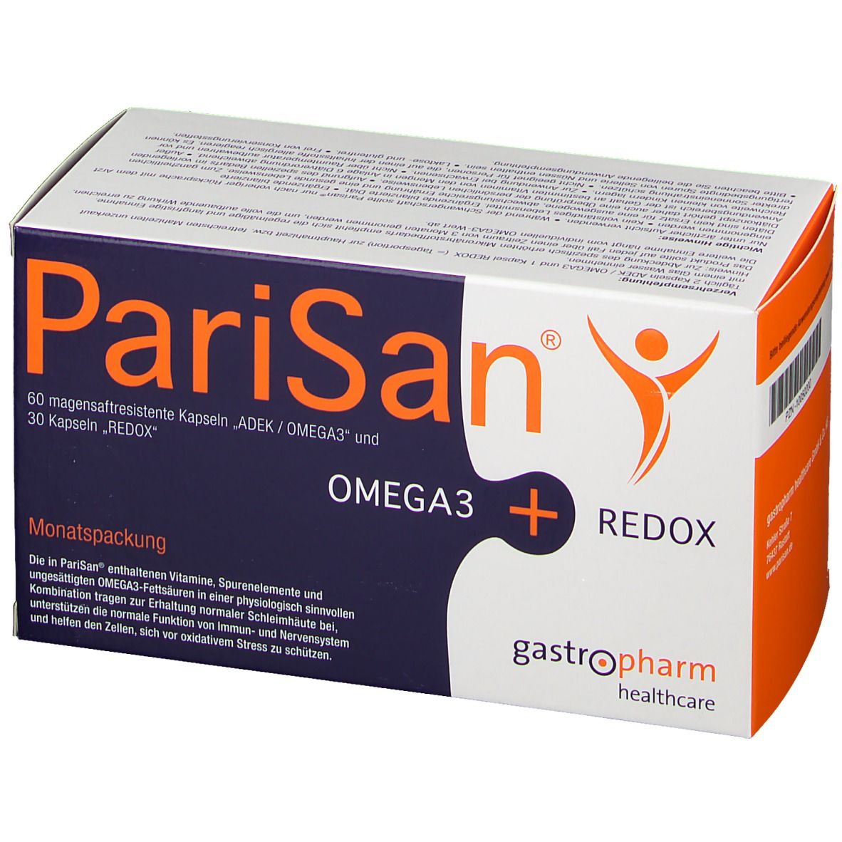 PariSan® OMEGA 3 + REDOX Monatspackung