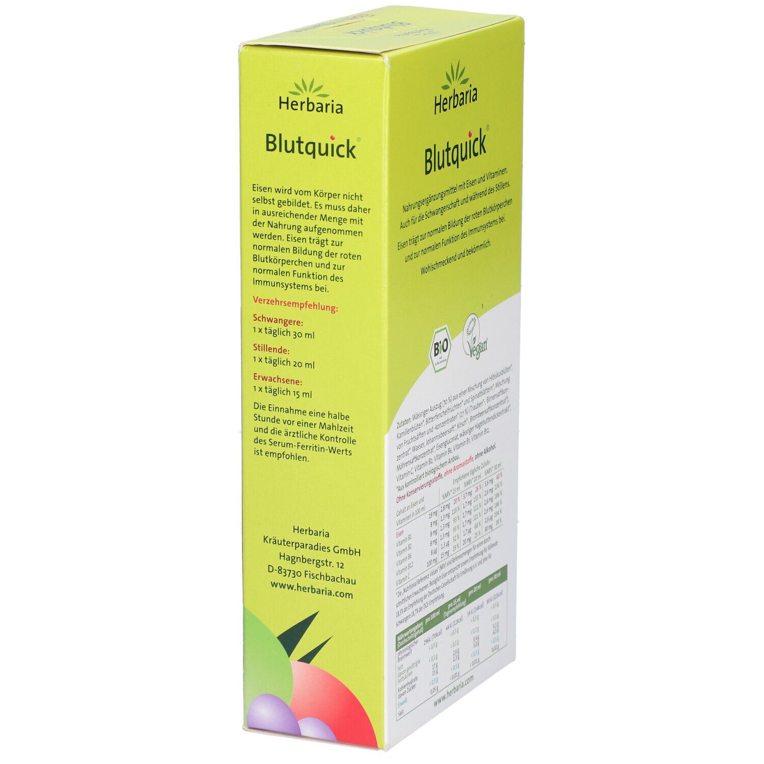 Herbaria Blutquick® Saft