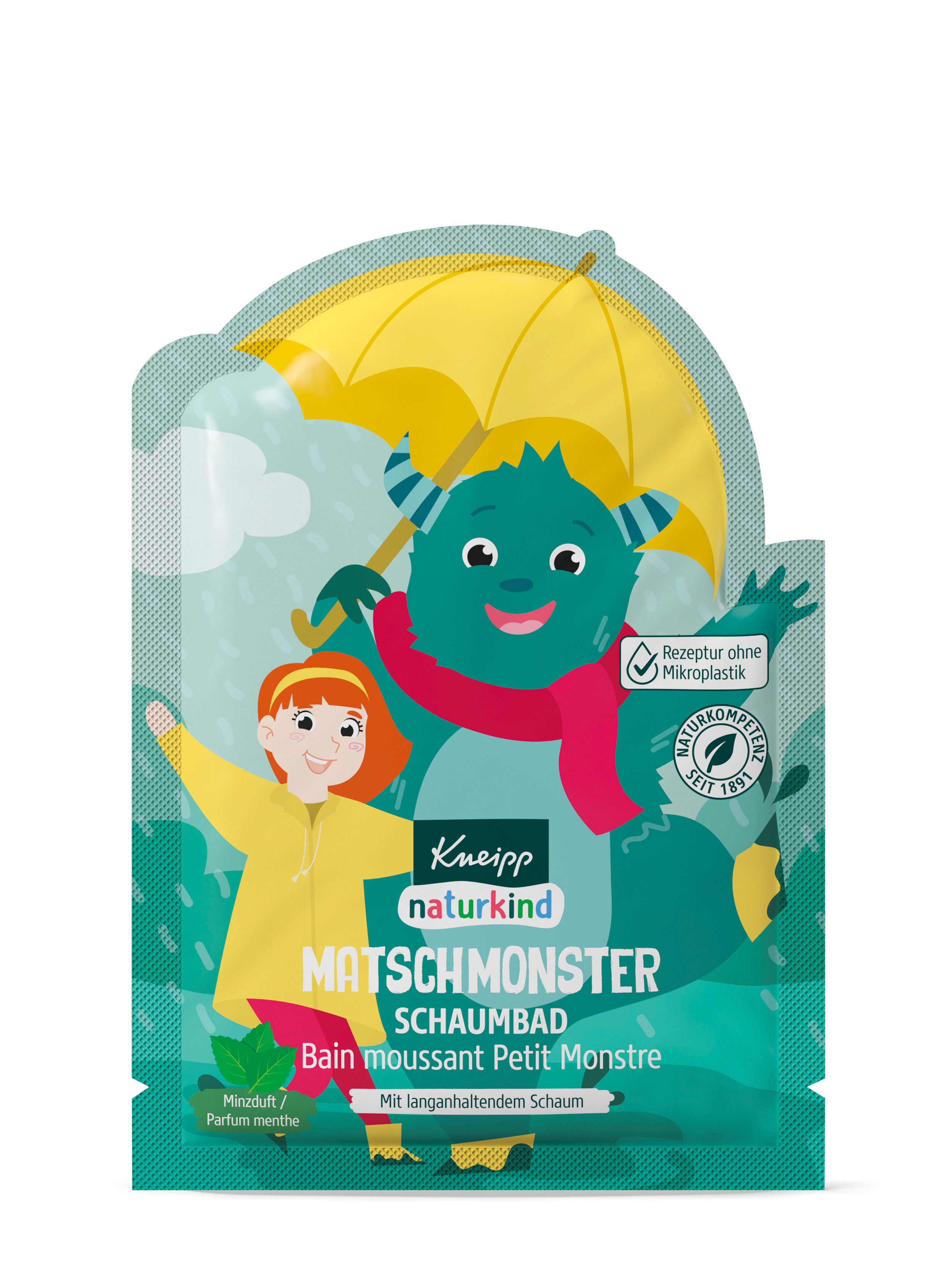 Kneipp® naturkind Matschmonster Bain moussant Wind & Weather