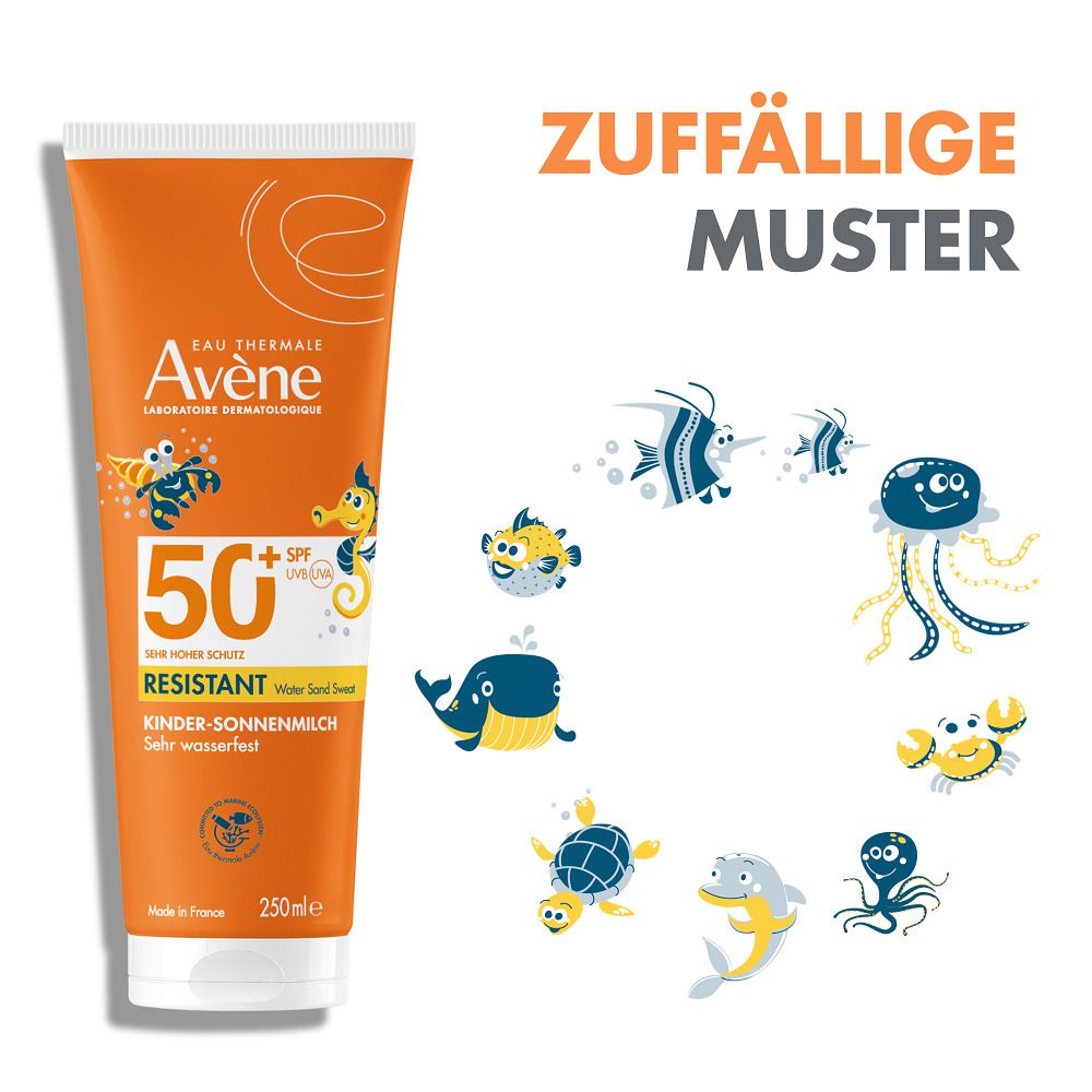 Avène SunSitive Kinder Sonnenmilch LSF 50+ - für  empfindliche Haut von Kindern