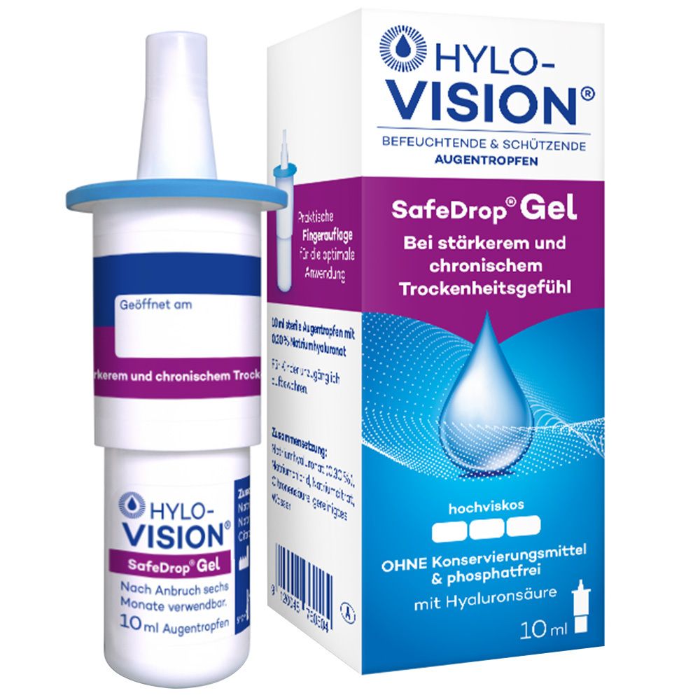 Hylo-Vision® SafeDrop® Gel