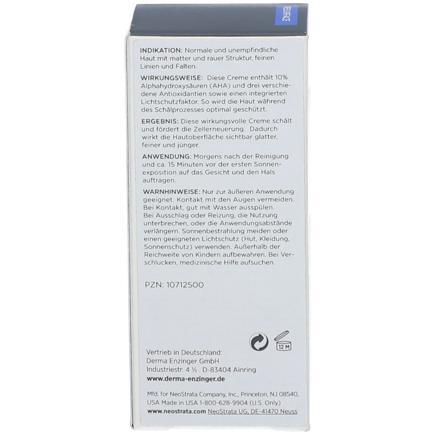 NeoStrata® Resurface Ultra Daytime Smoothing Cream 10 AHA SPF 20