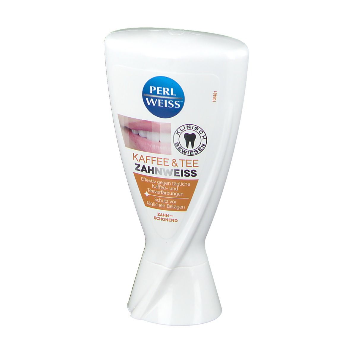 PERLWEISS Kaffee & Tee Zahnweiß Zahncreme