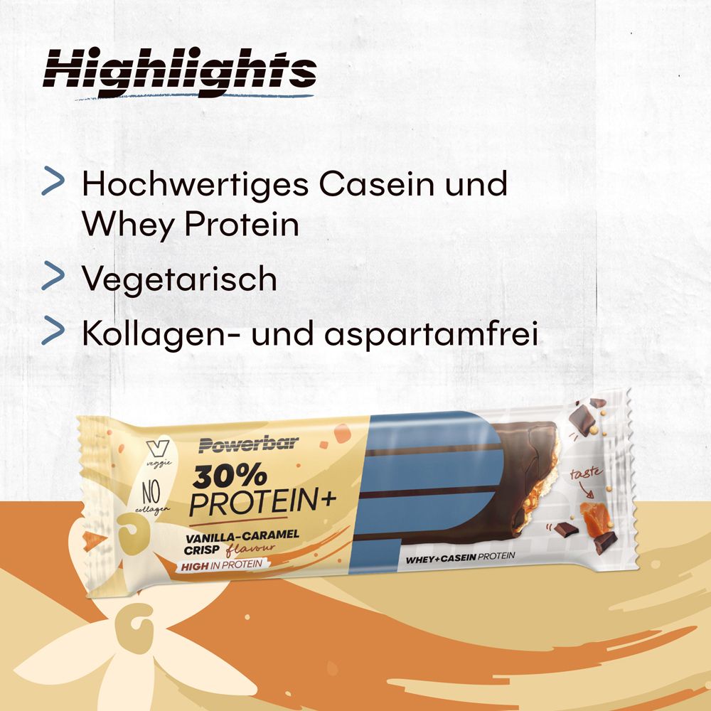 PowerBar® 30% Protein Plus Vanilla-Caramel Crisp