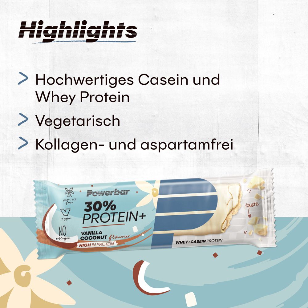 PowerBar® Protein Plus 30% Vanille-Noix de coco