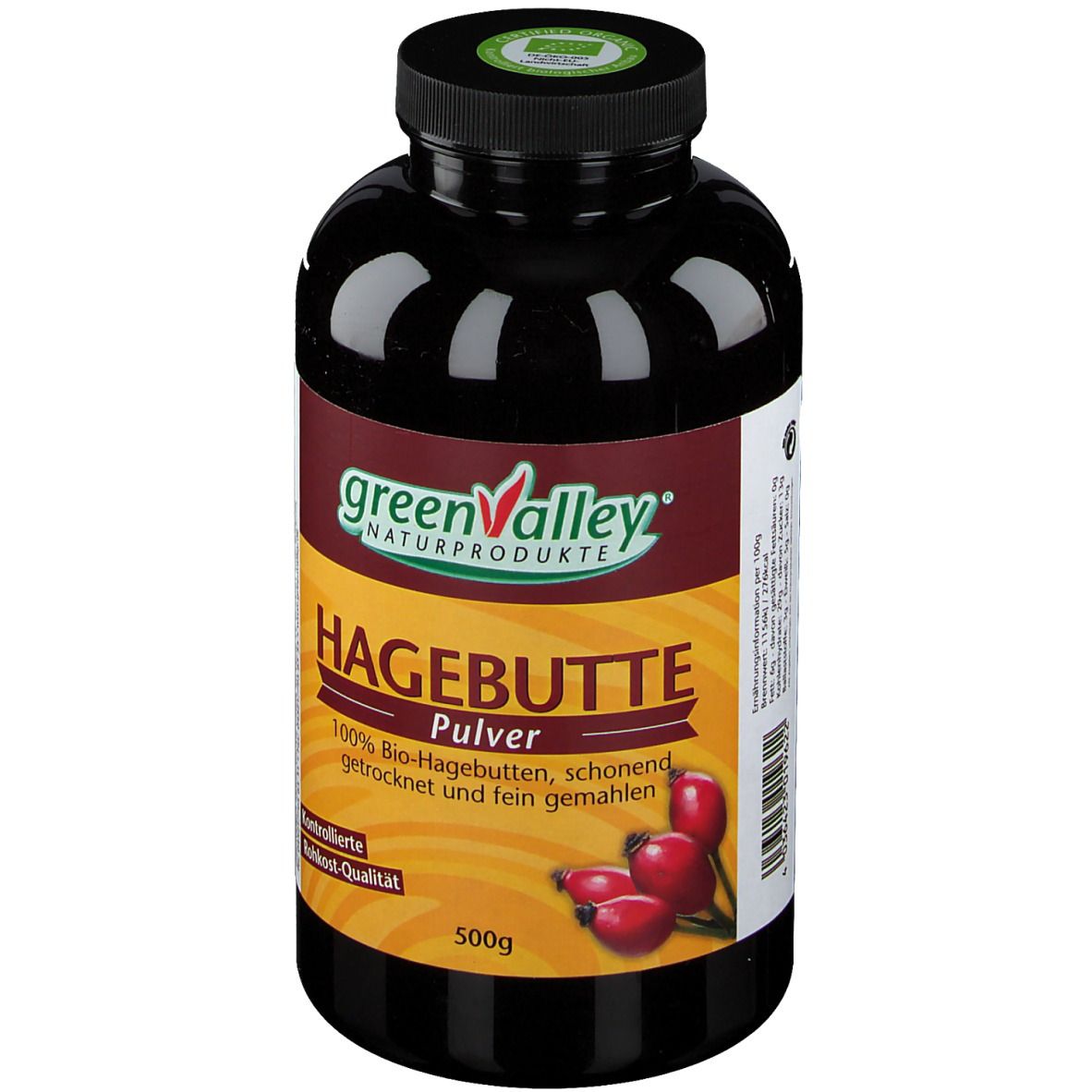 greenValley® BIO Hagebutten-Pulver