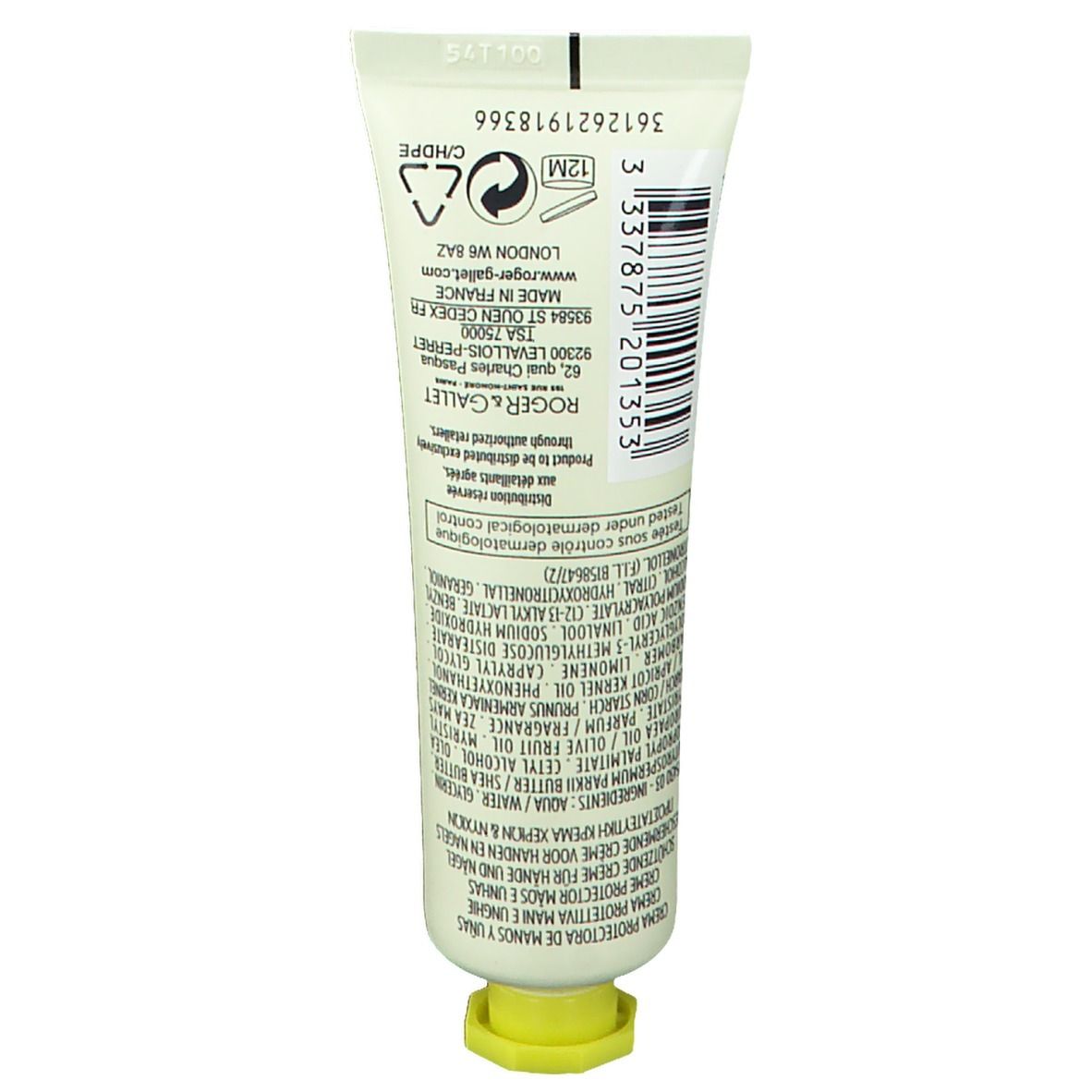 ROGER & GALLET Crème mains et ongles Fleur d'Osmanthus