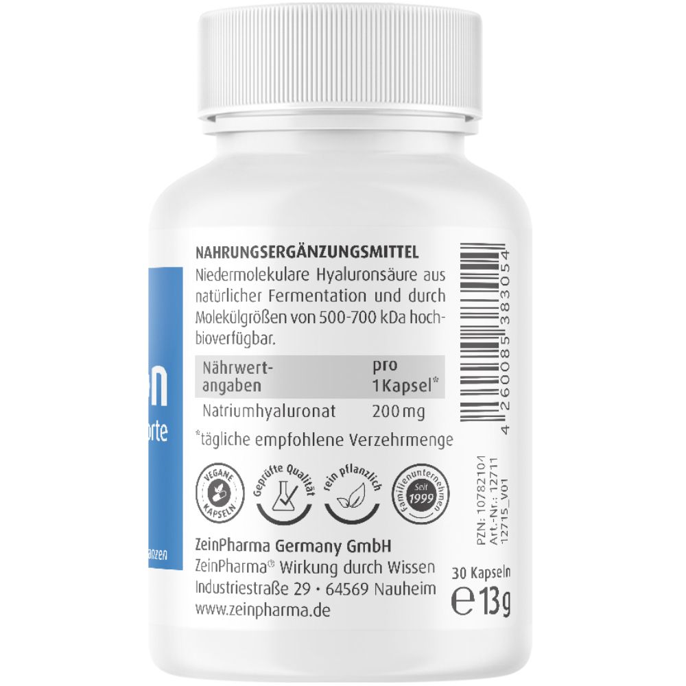 ZeinPharma® Hyaluron Forte Kapseln HA 200 mg