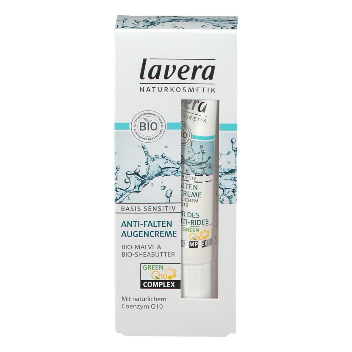 lavera basis sensitiv Anti-Falten Augencreme Q10