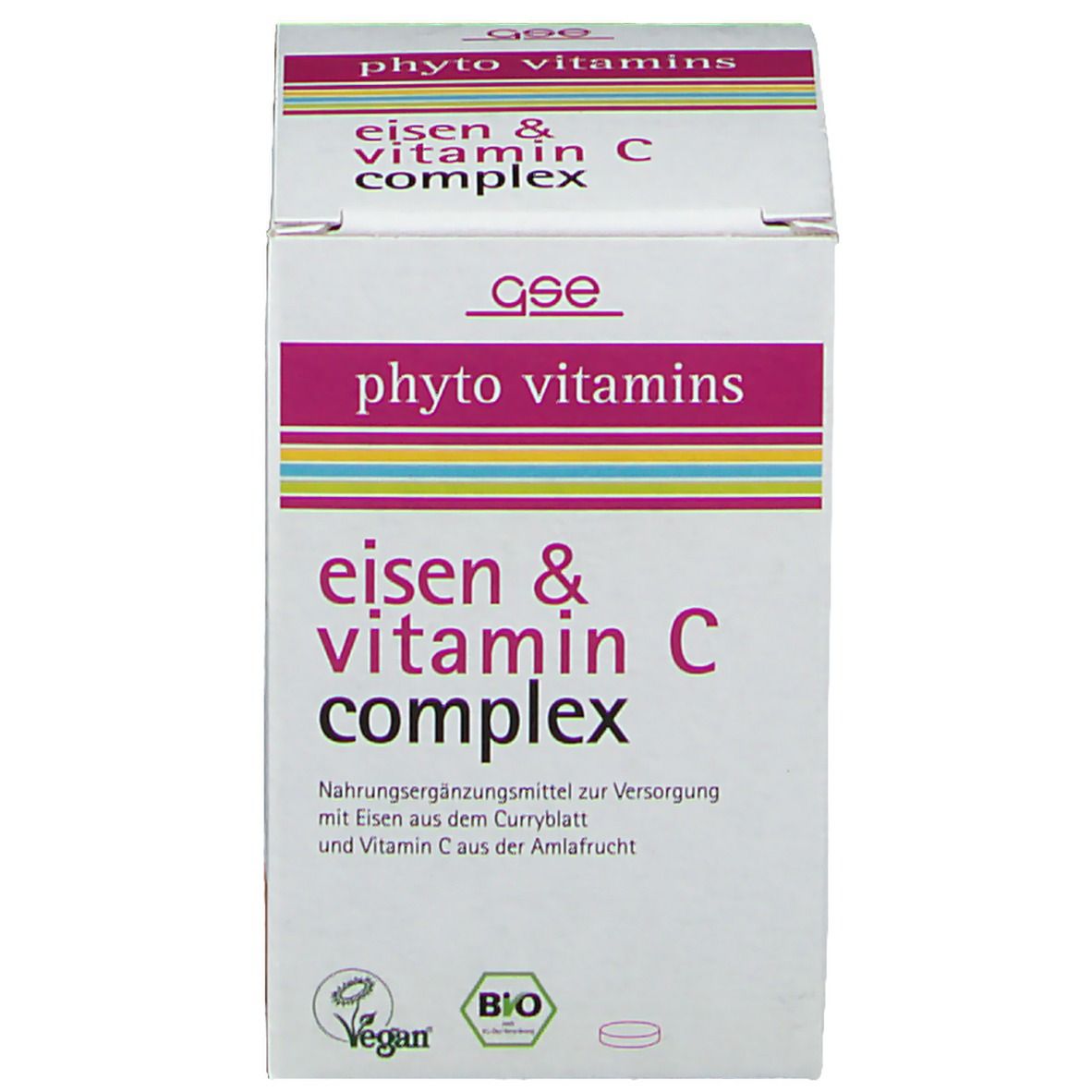 Eisen und Vitamin C complex Bio