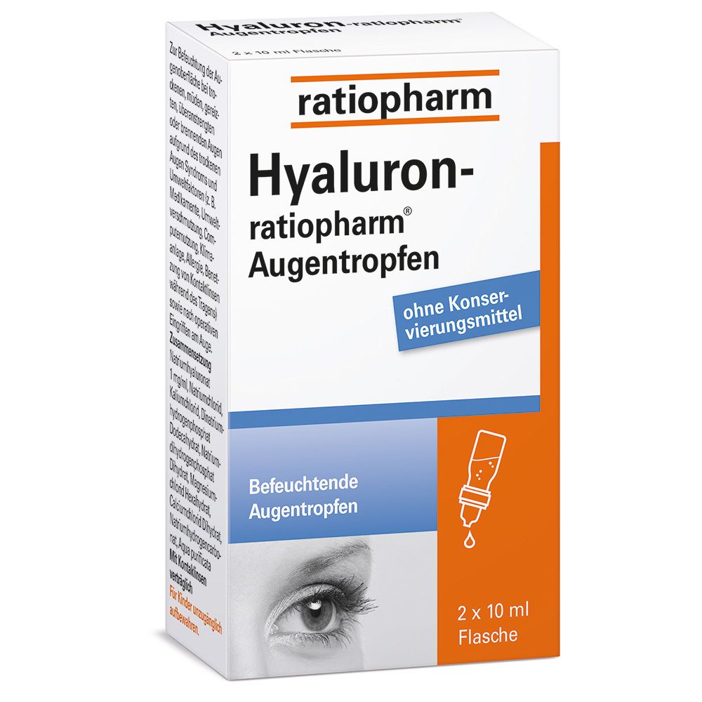 Hyaluron-ratiopharm® Augentropfen