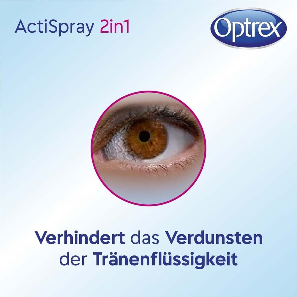 Optrex ActiSpray 2in1 Augenspray für trockene & gereizte Augen