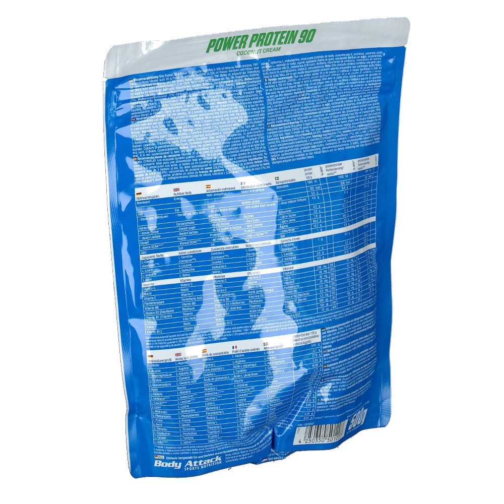 Body Attack Power Protein 90 Coconut Cream