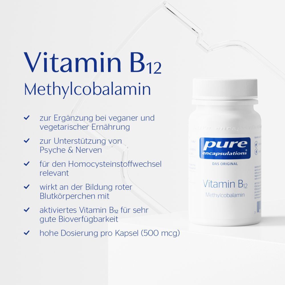 pure encapsulations® Vitamine B12 (Methylcobalamine)