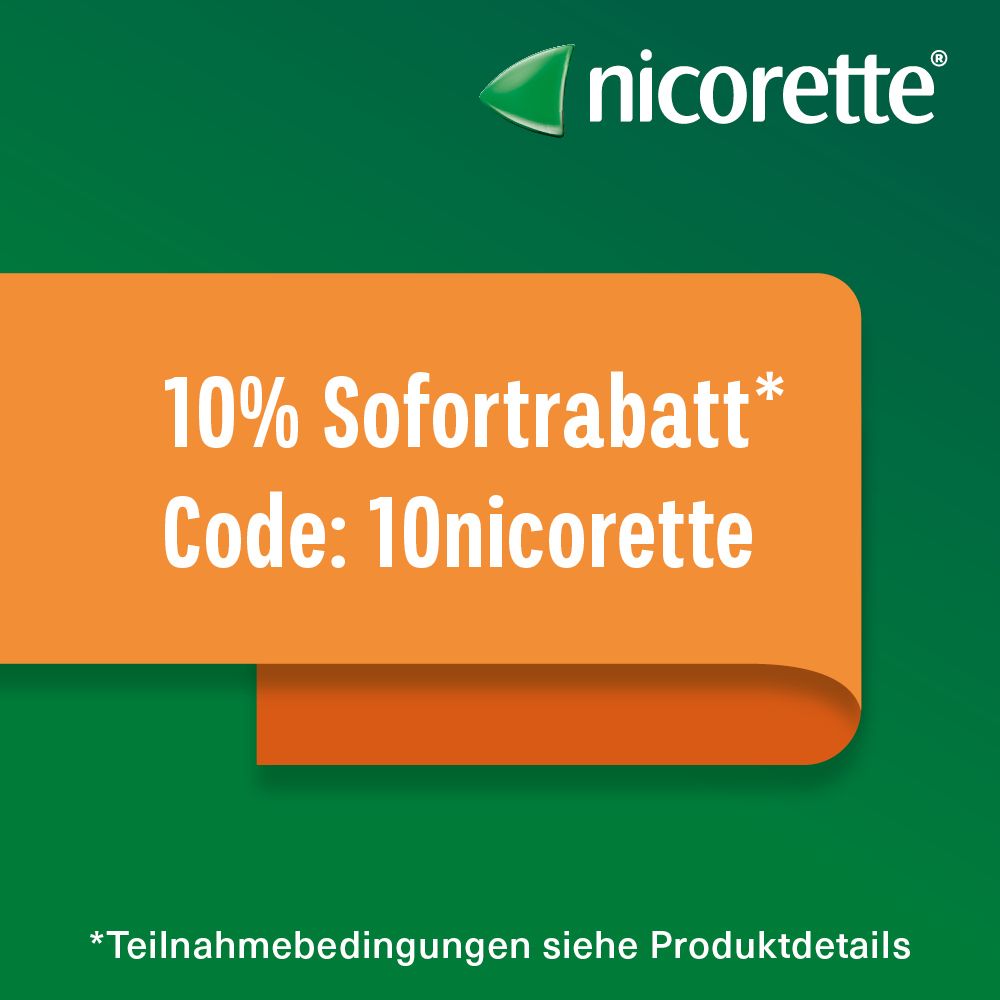 nicorette Lutschtablette freshmint 4 mg Nikotin zum Rauchen aufhören - Jetzt 10% mit dem Code "10nicorette" sparen*