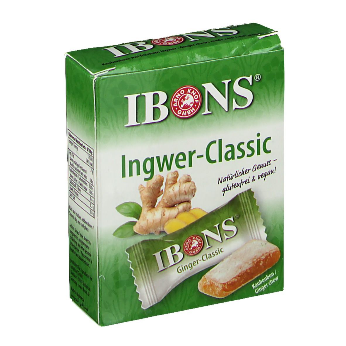 IBONS® Classic Bonbons au gingembre