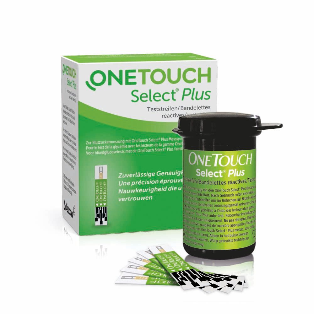 ONE TOUCH Select Plus Blutzucker Teststreifen