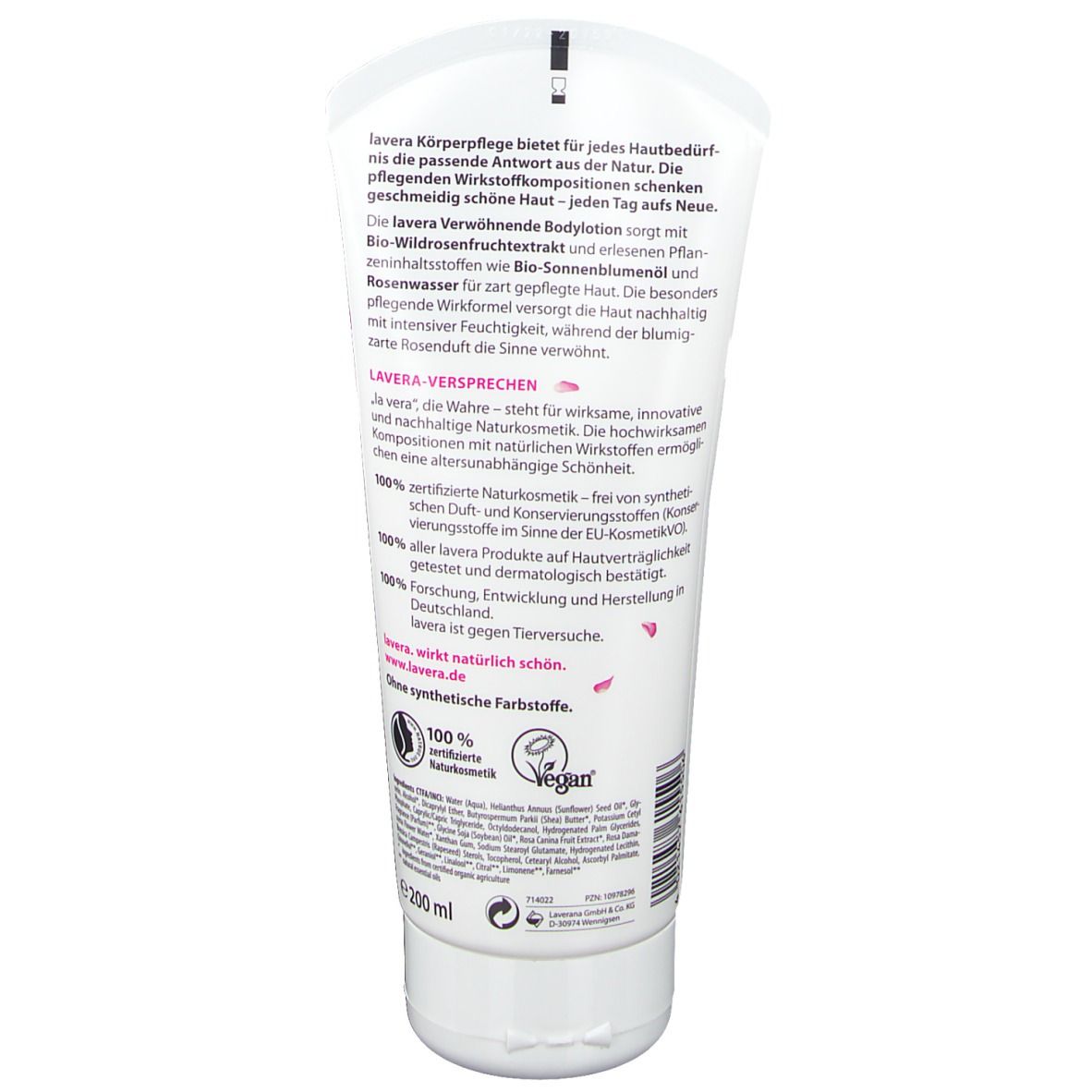 lavera Bodylotion Rose sauvage