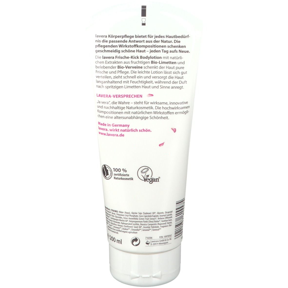 LAVERA Bodylotion Bio-Limone+Bio-Verveine