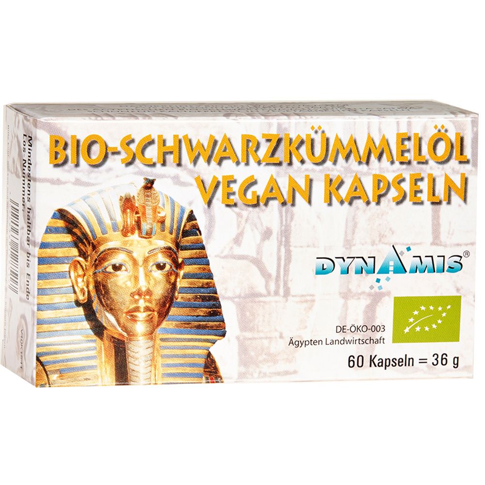 BIO-Schwarzkümmel VEGAN Kapseln