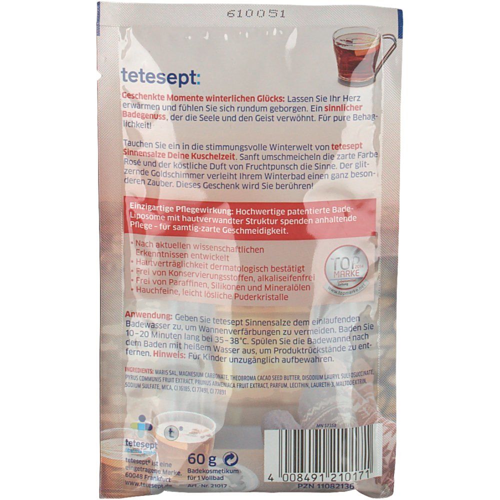 tetesept® Badesalz Deine Kuschelzeit