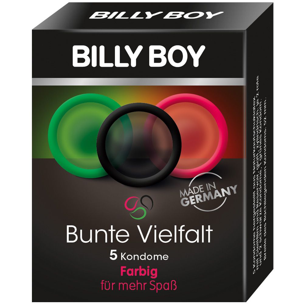 BILLY BOY  Kondome Bunte Vielfalt