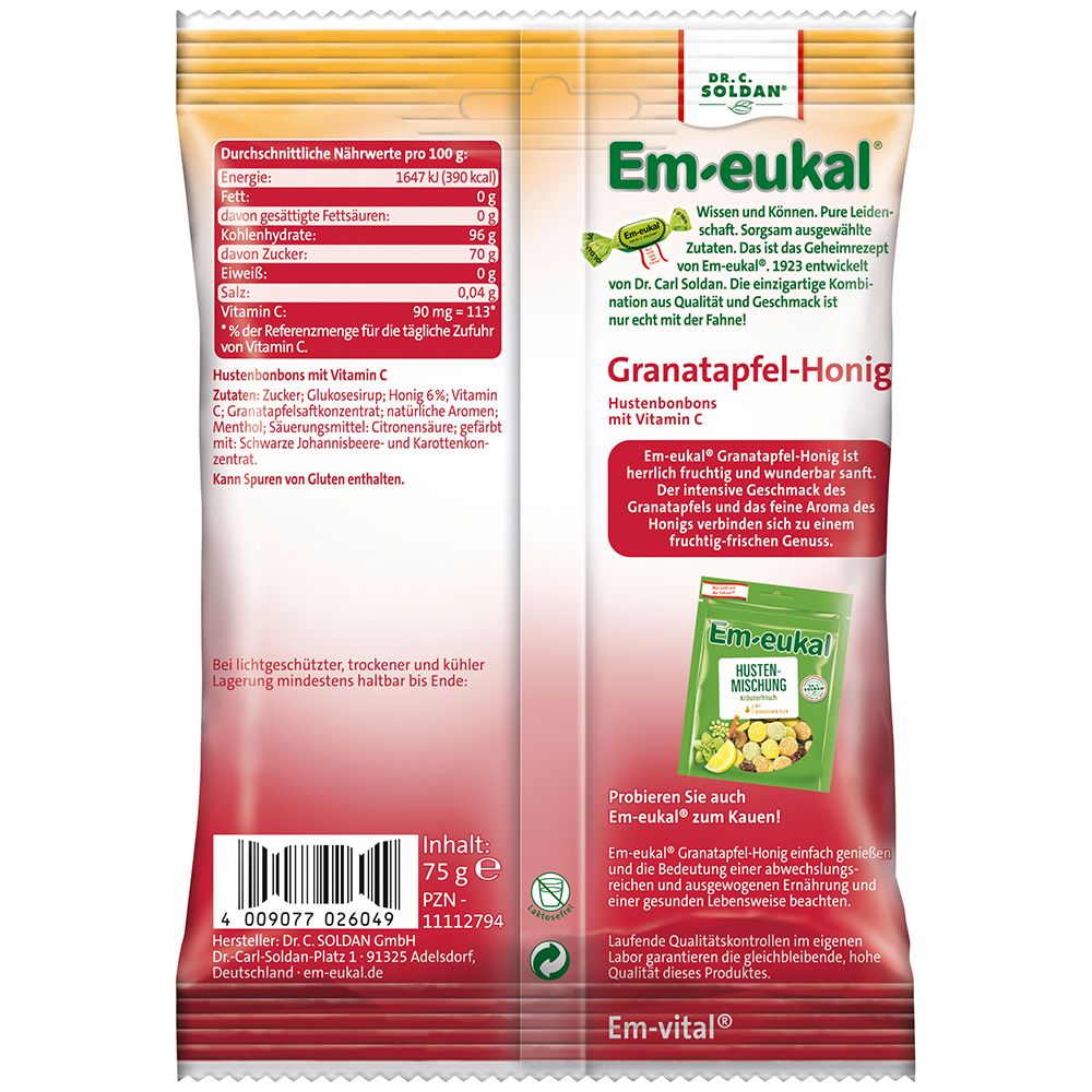 Em-eukal® Granatapfel-Honig