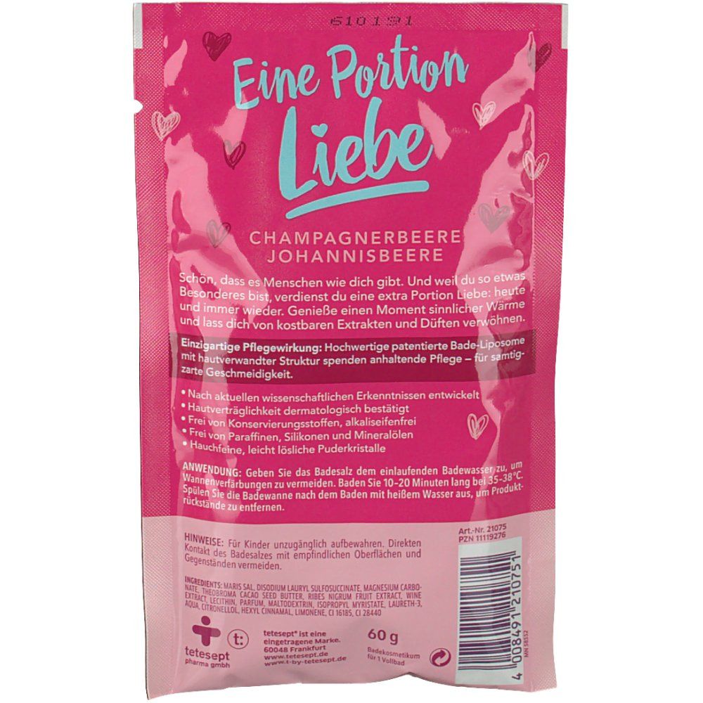 t by tetesept® Eine Portion Liebe