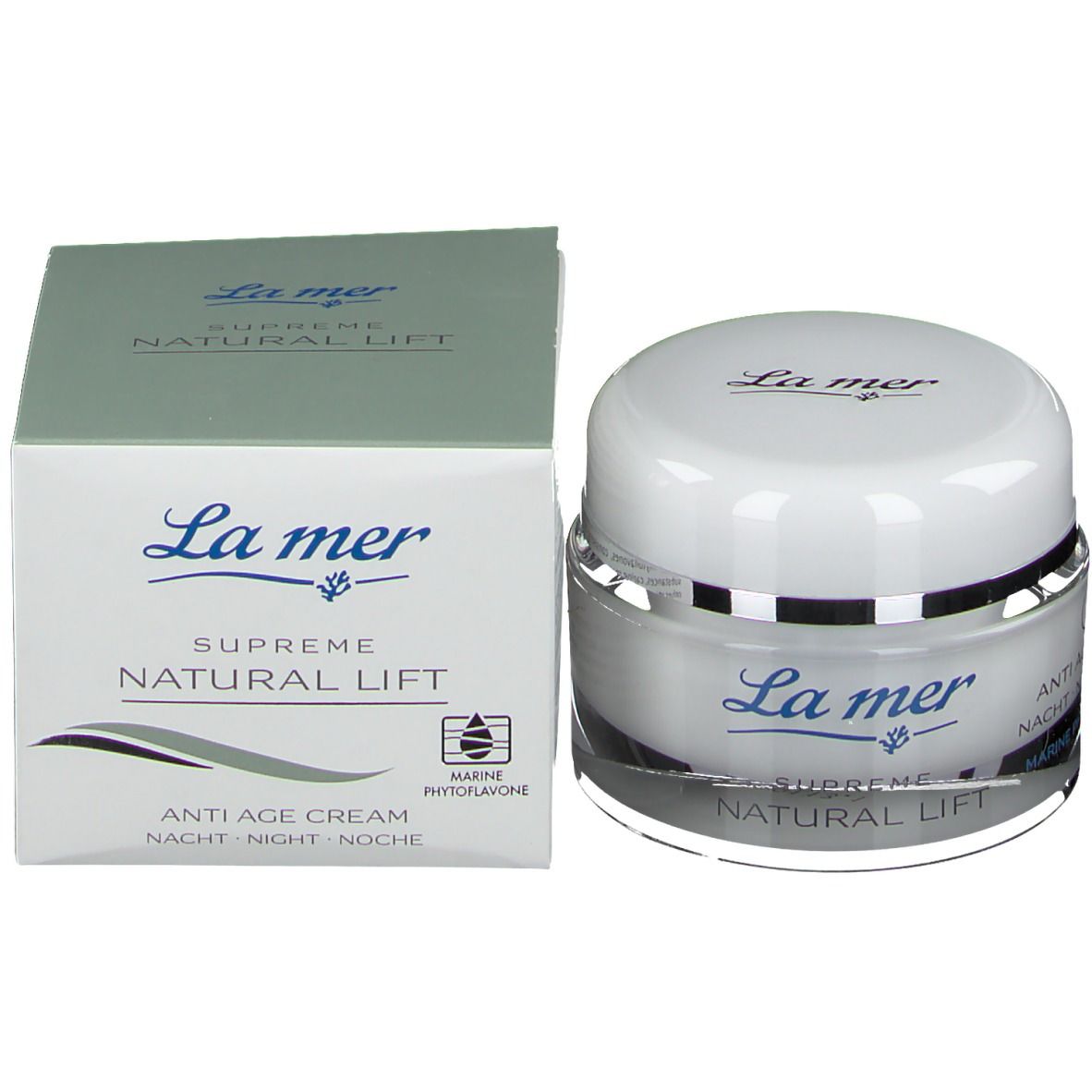 La mer Supreme Natural Lift Crème Anti-Age Nuit avec parfum