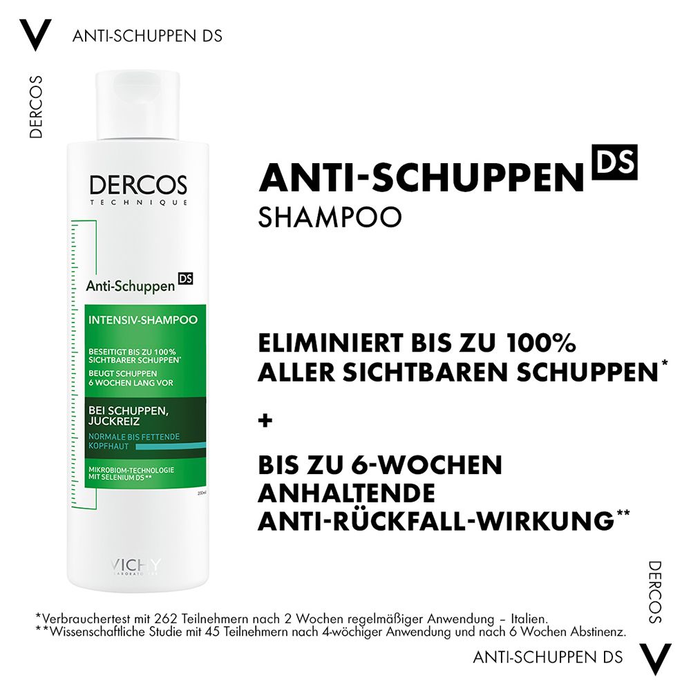 Vichy Dercos Anti-Schuppen Shampoo für normale bis fettige Kopfhaut