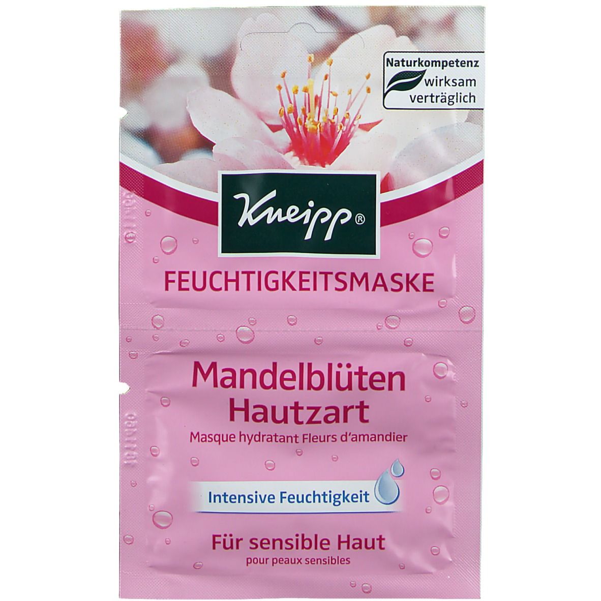 Kneipp® Feuchtigkeitsmaske Mandelblüten Hautzart