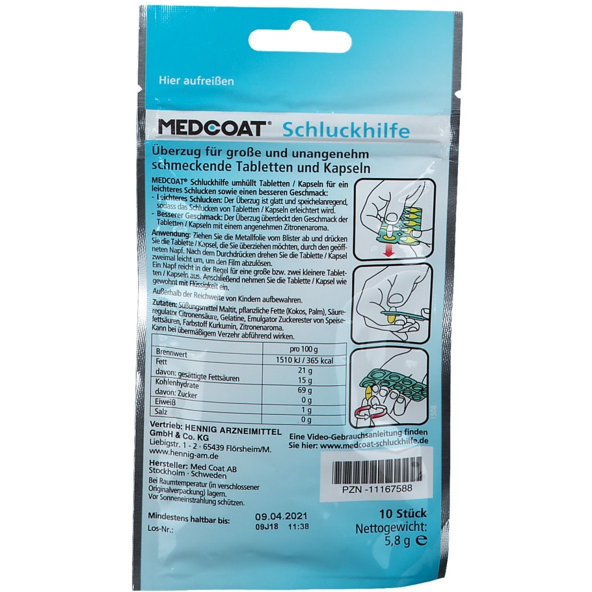 MEDCOAT® Schluckhilfe