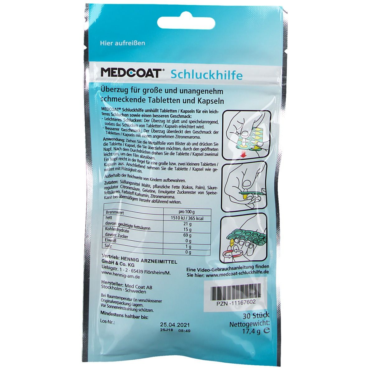 MEDCOAT® Schluckhilfe