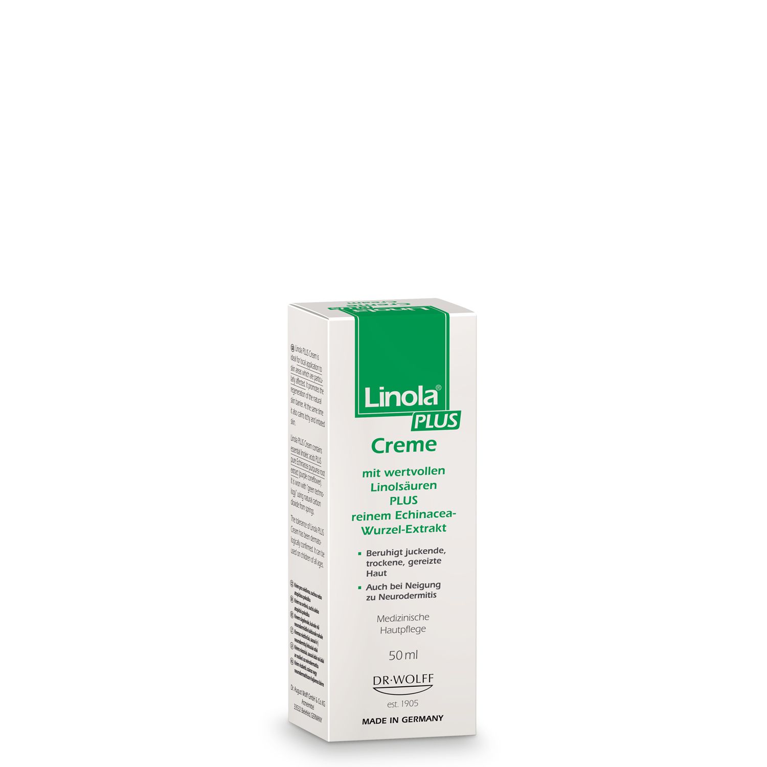 Linola PLUS Creme - Creme für juckende, trockene und irritierte Haut