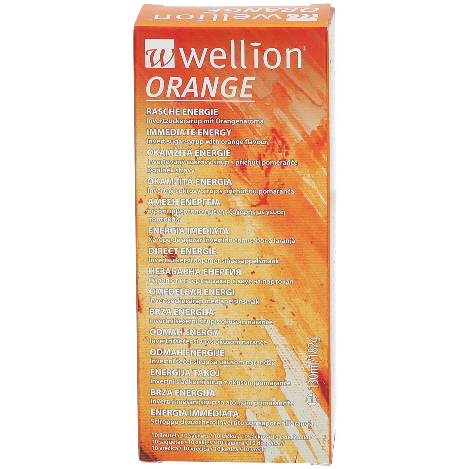 wellion® Orange sirop de sucre inverti