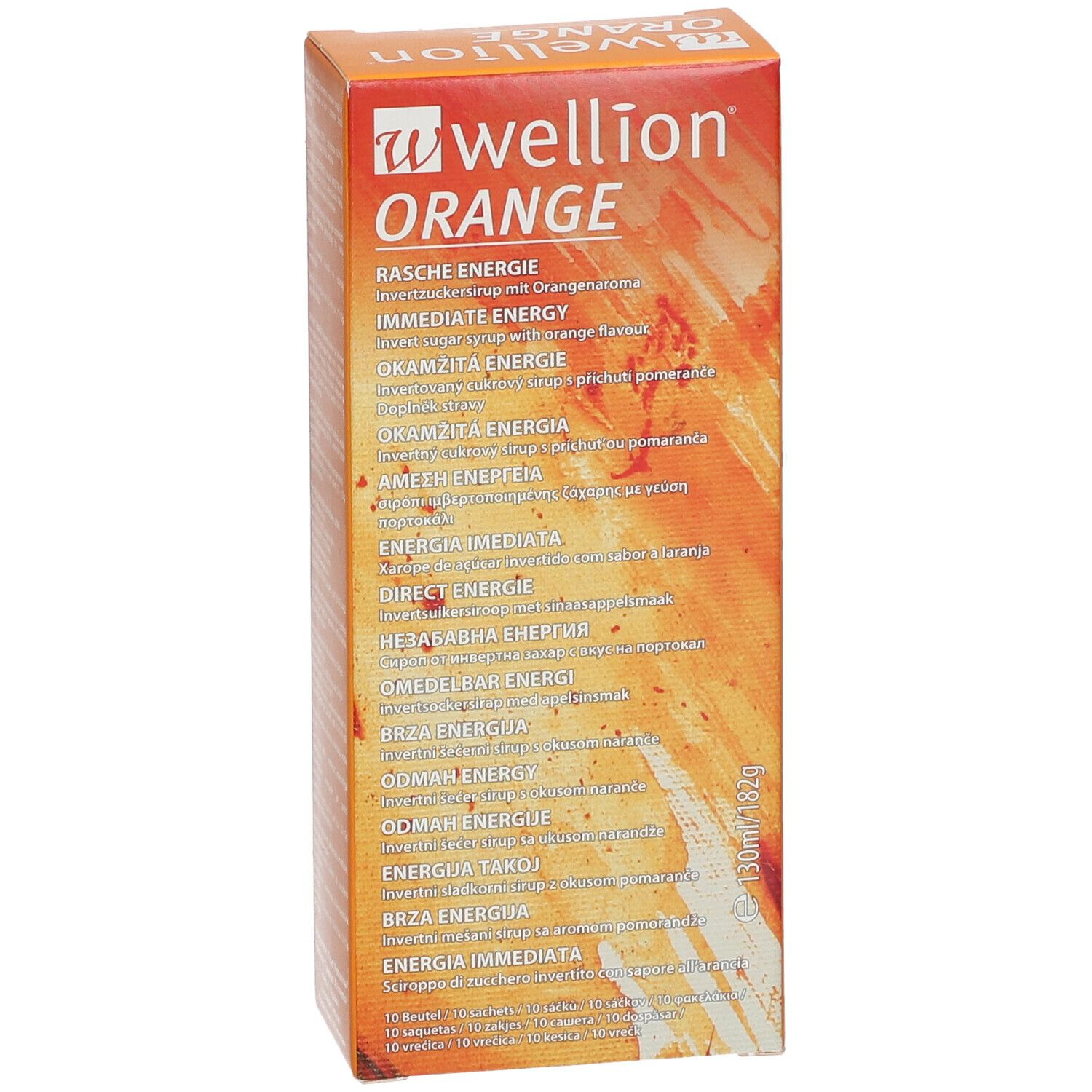 wellion® Orange sirop de sucre inverti