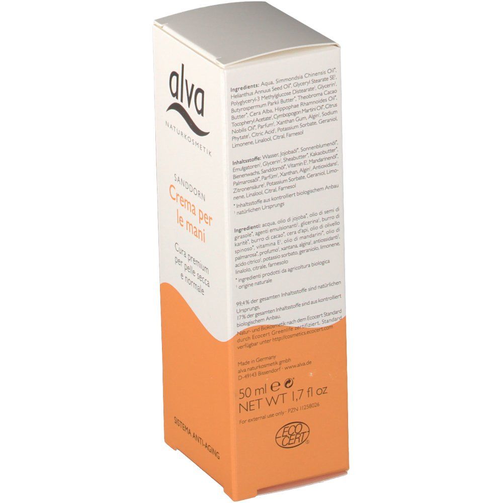 alva Argousier Crème mains