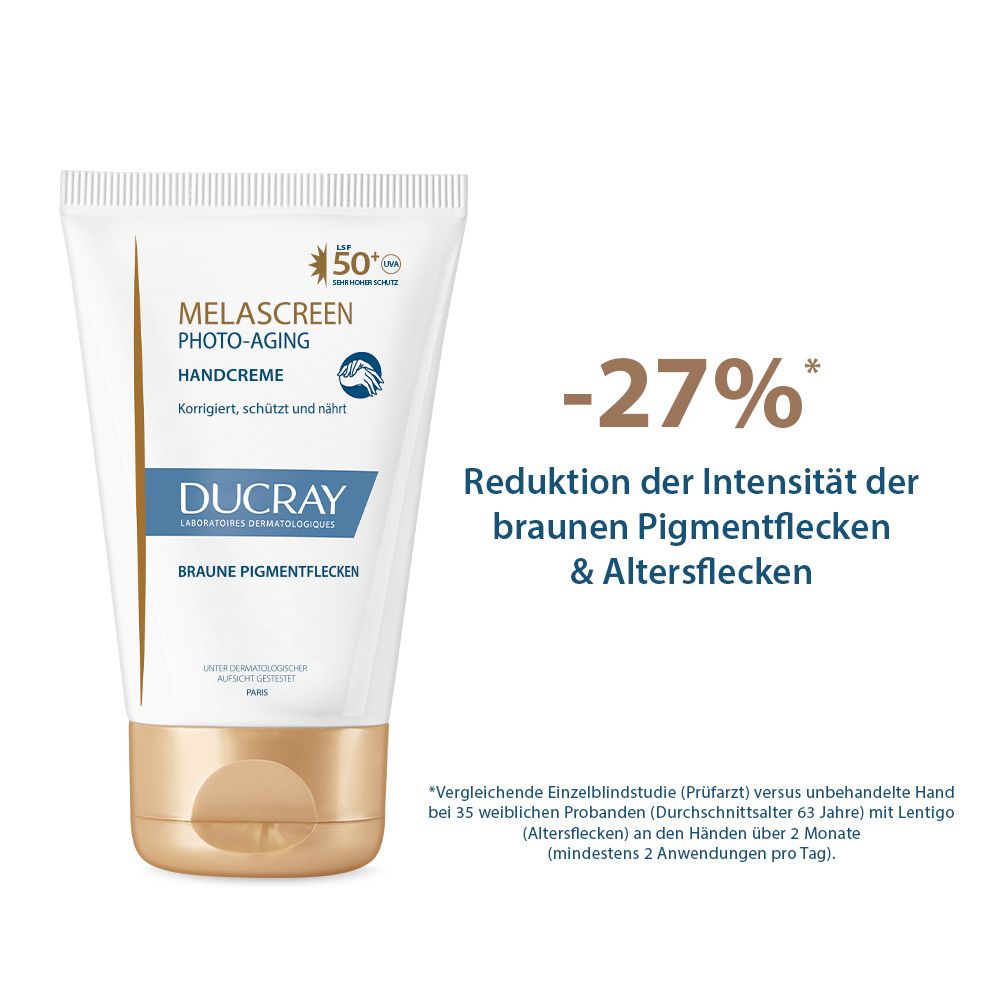 DUCRAY MELASCREEN Crème photo-vieillissement pour les mains LSF 50+