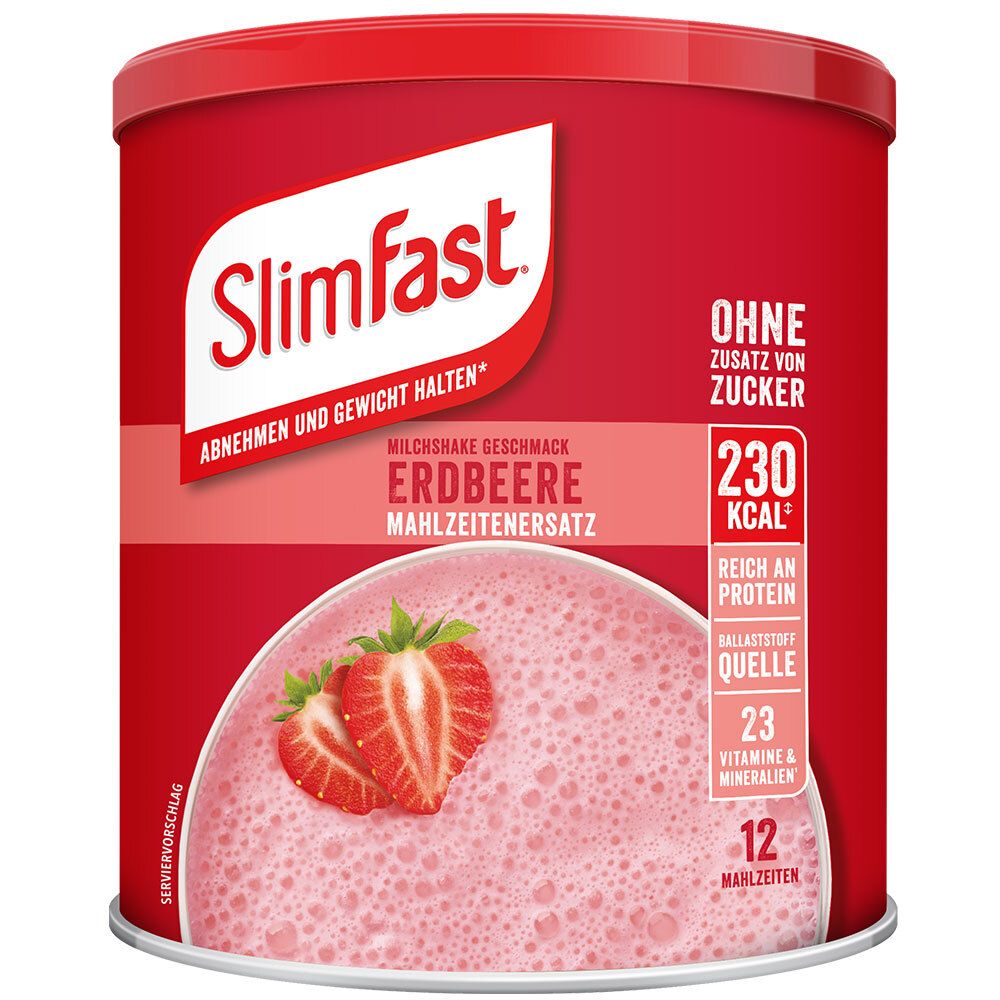 Slim Fast Milchshake Poudre Fraise