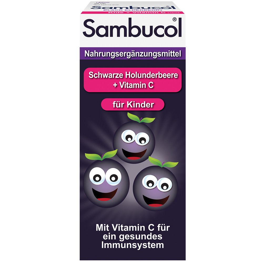 Sambucol® Saft für Kinder mit Vitamin C Holunderbeere