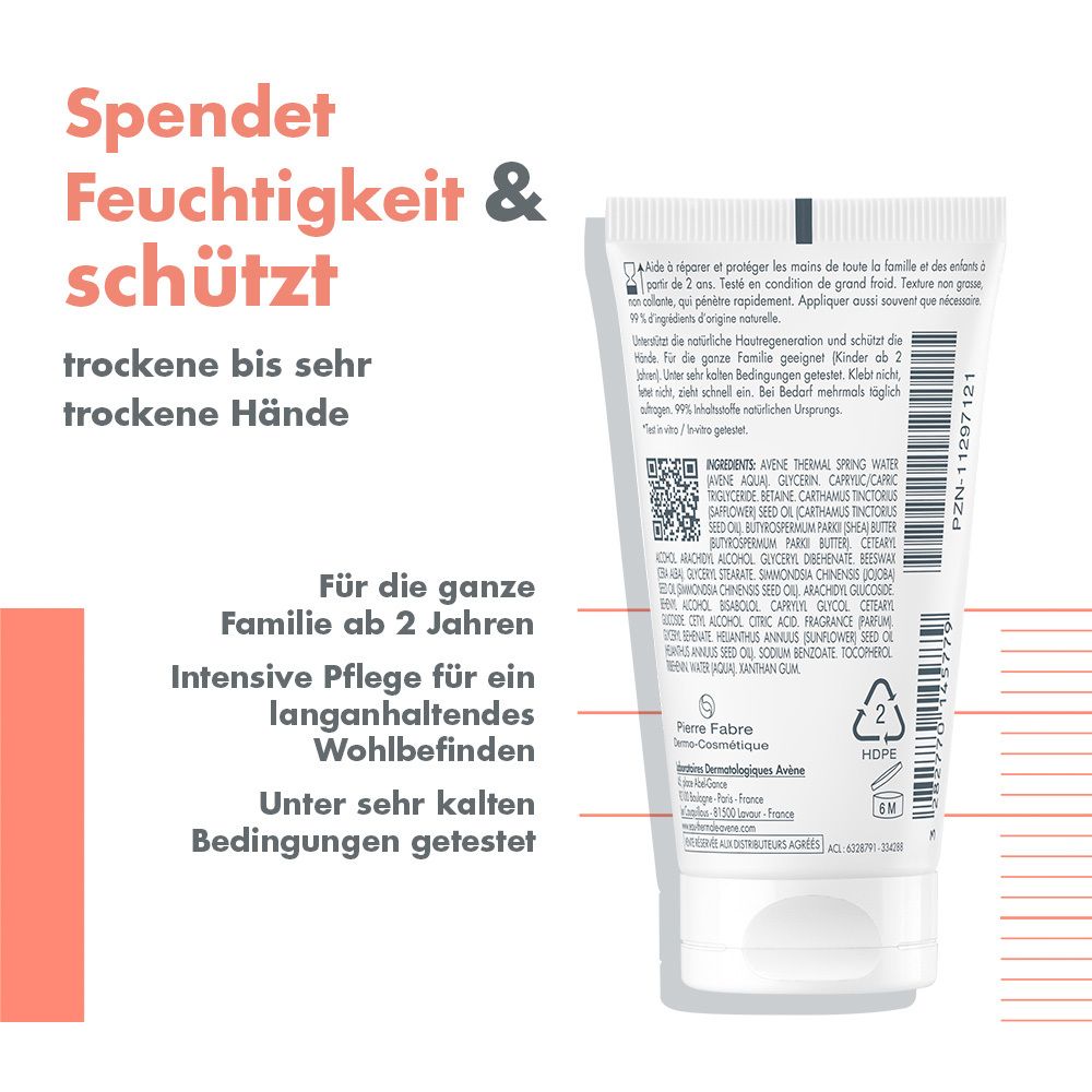 Avène Cold Cream Intensiv Crème mains