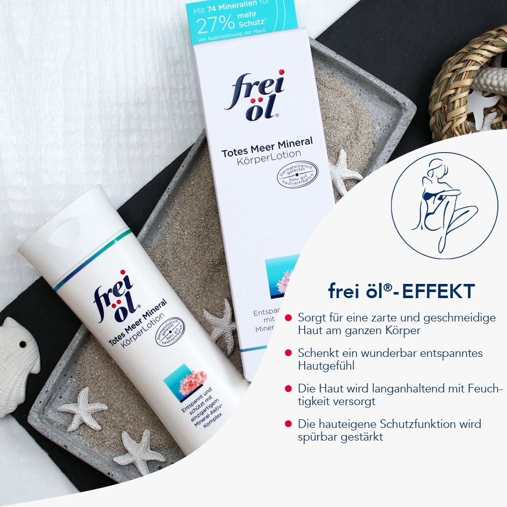 frei® öl Totes Meer Mineral KörperLotion